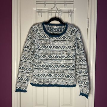 Northern Reflections - Knitted sweaters (White, Blue)