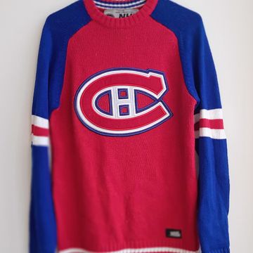 Ilanco NHL Toronto Maple Leafs Pullover Fleece Sweater 1/4 Zip