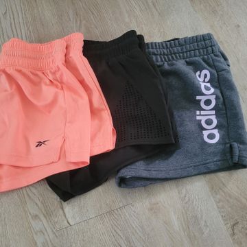 Adidas Reebok - Shorts (Black, Orange)