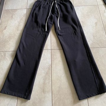 Rick Owens  - Pantalons à jambes larges (Noir)