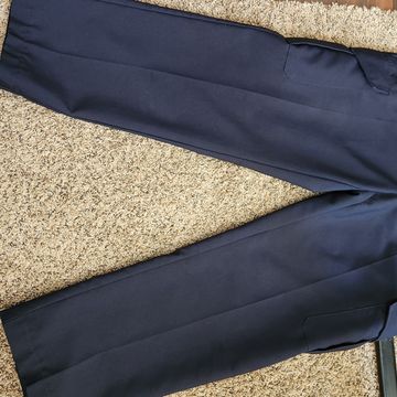 M & L collection - Pantalons à jambes larges (Bleu)