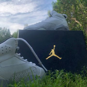 Jordan  - Sneakers (Blanc, Gris)