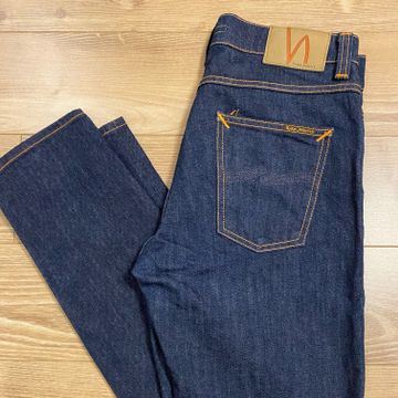 Nudie Jeans - Jeans slim (Bleu)