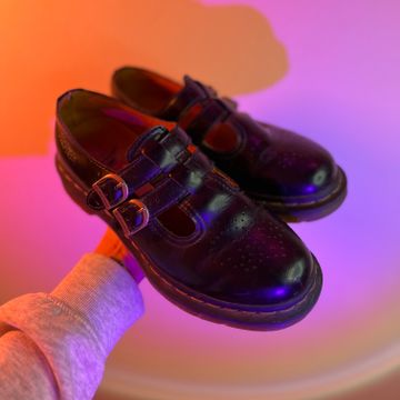 dr. martens - Chaussures plates (Noir)