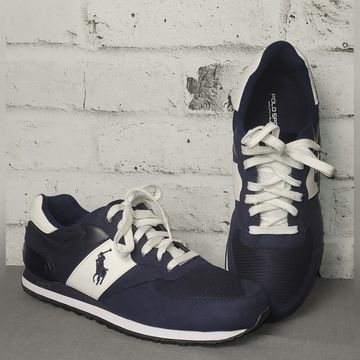 Polo By Ralph Lauren - Trainers (White, Blue)