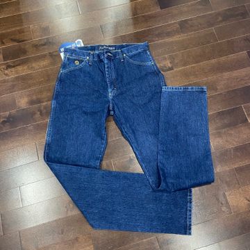 wrangler - Jeans coupe droite (Bleu)