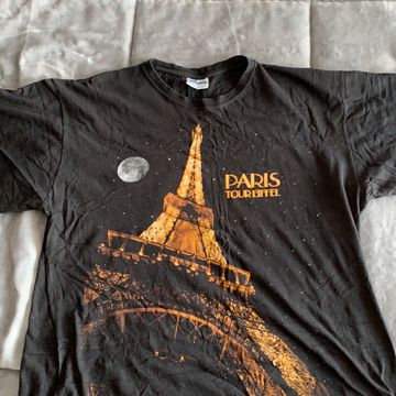Paris Tour Eiffel - T-shirts (Noir)