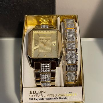 Elgin - Watches (White, Gold)