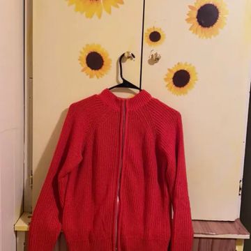 Winter sweater  - Long sweaters (Red)