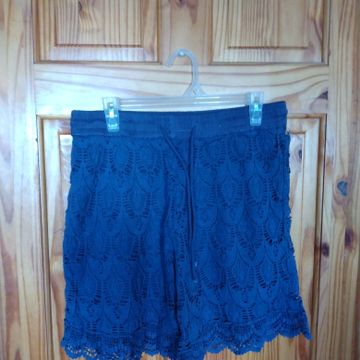 Ananda collection  - Shorts en dentelle (Bleu)