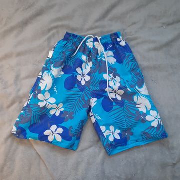 Hawaii  - Board shorts (White, Blue)