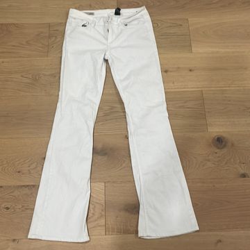 Idk - Jeans taille haute (Blanc)